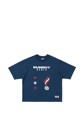 SUMMER GAMES graphic-print T-shirt - Blue