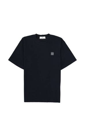 Stone Island logo-patch T-shirt - Blue