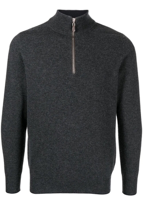 N.Peal long-sleeve cashmere jumper - Grey