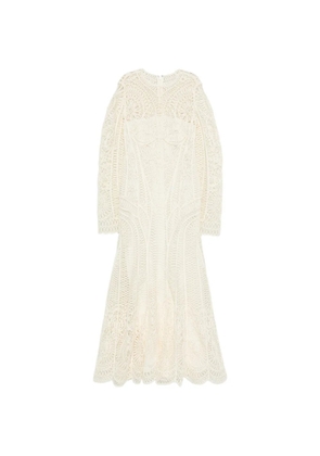 Simkhai long-sleeve maxi dress - Neutrals