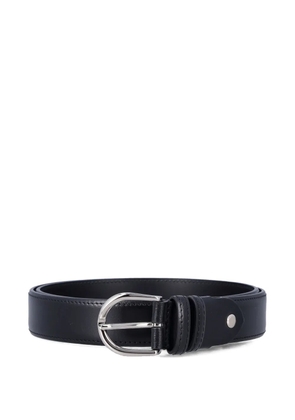 Fabrizio Mancini leather belt - Black