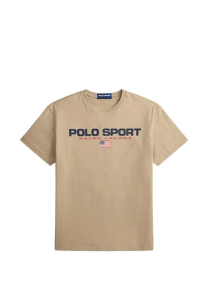 Polo Ralph Lauren logo-print T-shirt - Neutrals