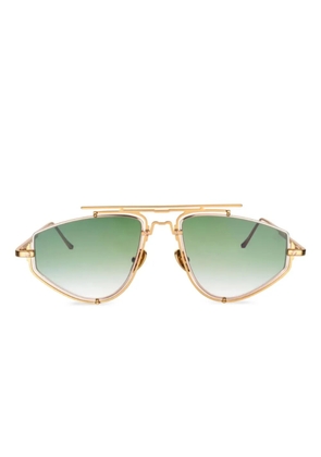 Vysen Eyewear geometric-frame sunglasses - Gold
