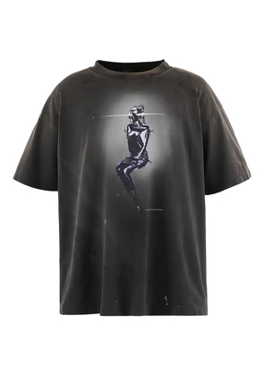 SAINT MXXXXXX sorayama print t-shirt - Black