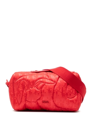 Christian Dior Pre-Owned 2022 ERL Oblique Mirage Technical Fabric Lingot crossbody bag - Red