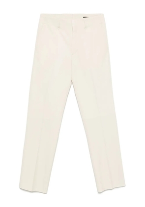 FENDI wool tailored trousers - Neutrals