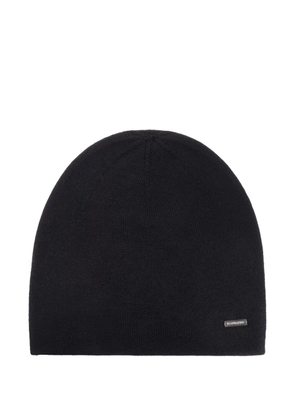 DSQUARED2 ribbed beanie - Black