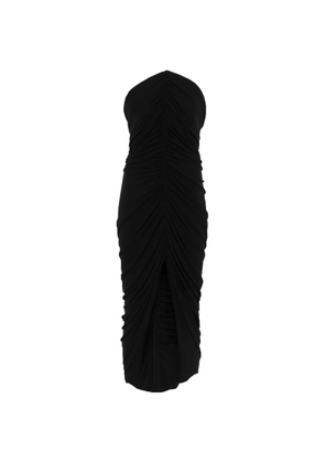 Alexander Wang structured-bodice midi dress - Black