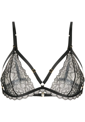 Maison Close Le Petit Secret triangle bra - Black