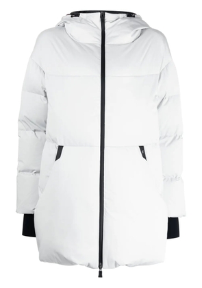 Herno quilted hooded down coat - Grey