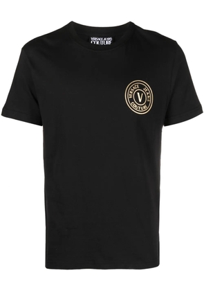 Versace Jeans Couture logo-print short-sleeved T-shirt - Black