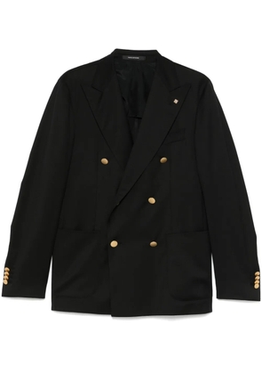 Tagliatore wool blazer - Black