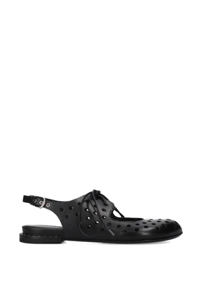 Premiata cut-out slingback pumps - Black