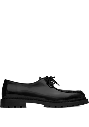Saint Laurent Marbeuf leather derby shoes - Black