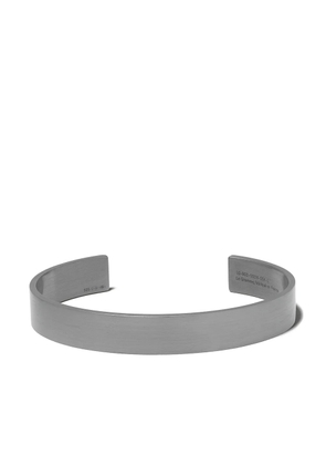 Le Gramme Le 33 Grammes ribbon bracelet - Silver