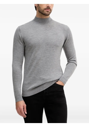 Karl Lagerfeld high-neck logo sweater - Grey