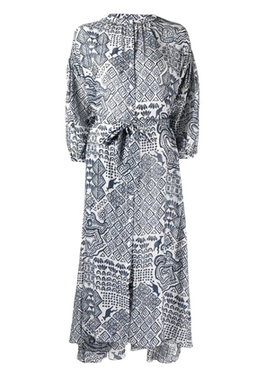 Chufy graphic-print dress - White