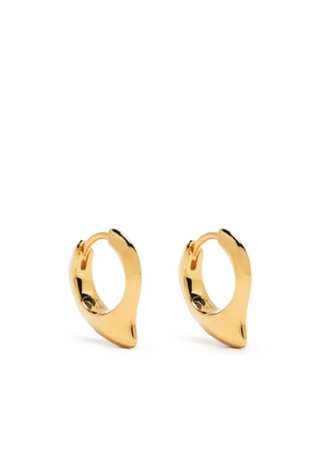 Maria Black Fiona Huggies hoop earrings - Gold
