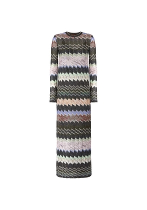 Missoni zigzag dress - Black