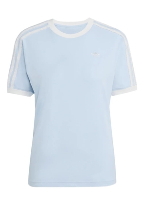 adidas Ruffle three-stripes T-shirt - Blue