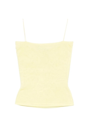 Jacquemus Plumetis top - Yellow