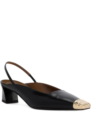 Giuseppe Zanotti leather heeled pumps - Black