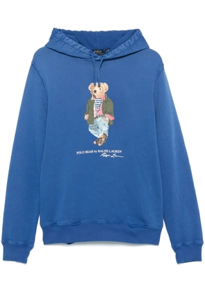 Polo Ralph Lauren Polo Bear-print hoodie - Blue