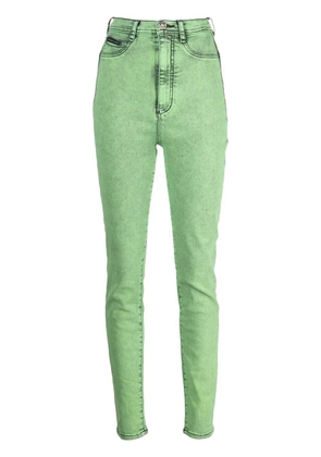Philipp Plein Super High Waist jeggings - Green