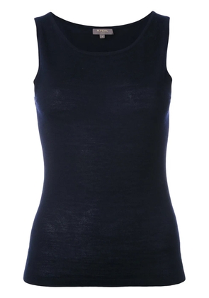 N.Peal fine-knit tank top - Blue
