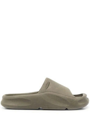 Heron Preston Eco Moulded open-toe slides - Green