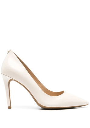 Michael Michael Kors pointed-toe leather pumps - Neutrals