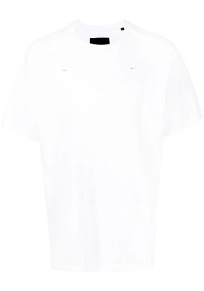 HELIOT EMIL logo-print detail T-shirt - White