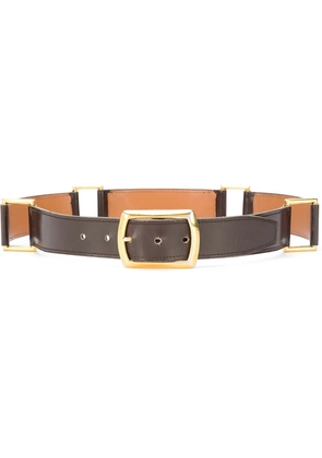 Hermès Pre-Owned loops buckled belt - Brown