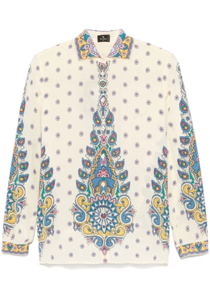 ETRO floral shirt - Neutrals