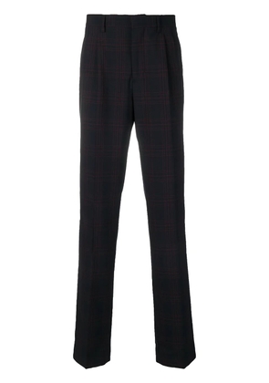 Calvin Klein tartan pattern trousers - Blue