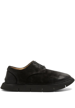 Marsèll Intagliata suede derby shoes - Black