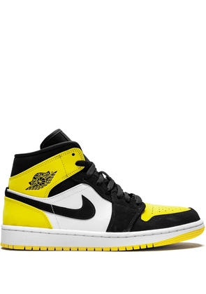 Jordan Air Jordan 1 Mid SE 'Yellow Toe' sneakers - Black