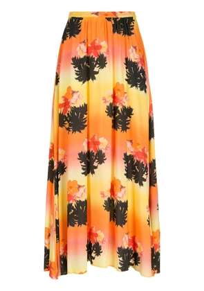 Amir Slama printed long skirt - Multicolour