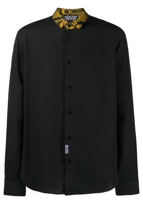 Versace Jeans Couture rear baroque print shirt - Black