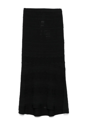 TWINSET knitted maxi skirt - Black