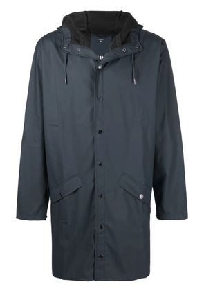 Rains drawstring hood raincoat - Blue