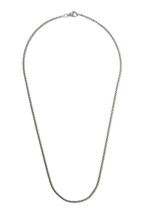David Yurman sterling silver Box Chain necklace (2.7mm)