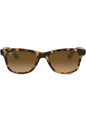 Ray-Ban tortoiseshell wayfarer sunglasses - Green