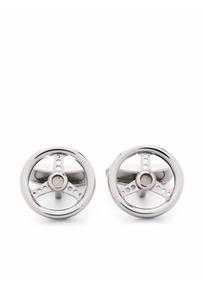 Chopard Racing Steering Wheel cufflinks - Silver