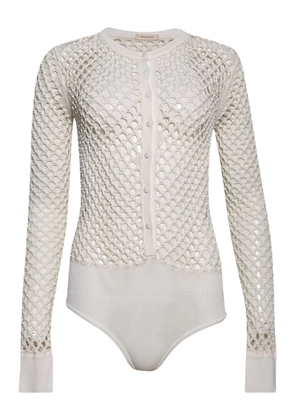 diotima Zora crochet bodysuit - White