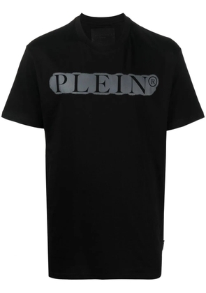 Philipp Plein logo print T-shirt - Black