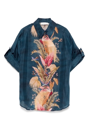 ZIMMERMANN Ascension shirt - Blue