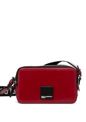 Karl Lagerfeld Jeans logo strap belt bag - Red