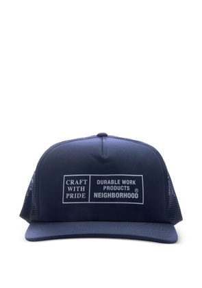 Neighborhood mesh logo cap - Blue
