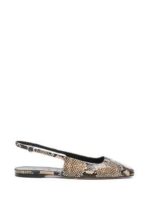 Aeyde Liya print liya pumps - Neutrals